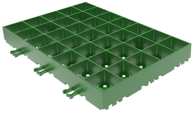 G-Eco 600х400х64 D400 черная Super