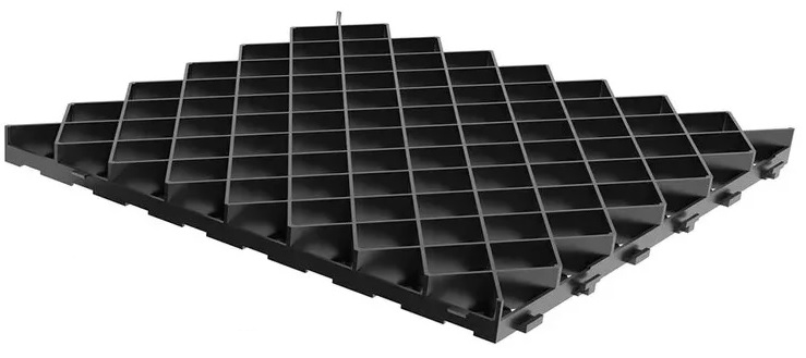 G-Eco 600х600х40 С250 черная Pro