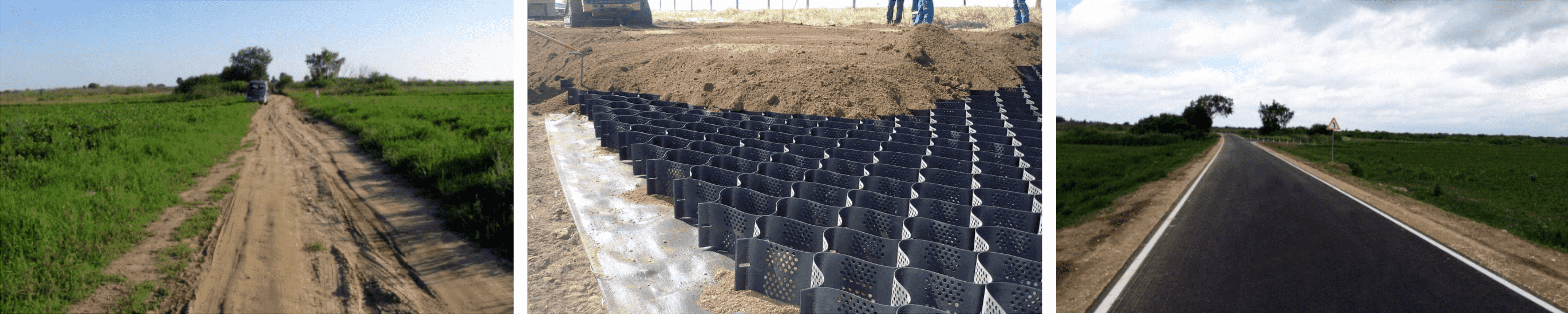 Укрепление земляного полотна, оснований на слабых грунтах георешеткой. Укрепление земляного полотна, оснований на слабых грунтах георешеткой.