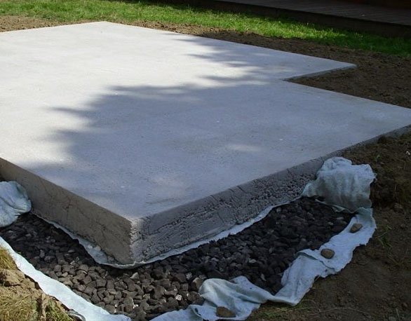 укрепление фундамента георешеткой